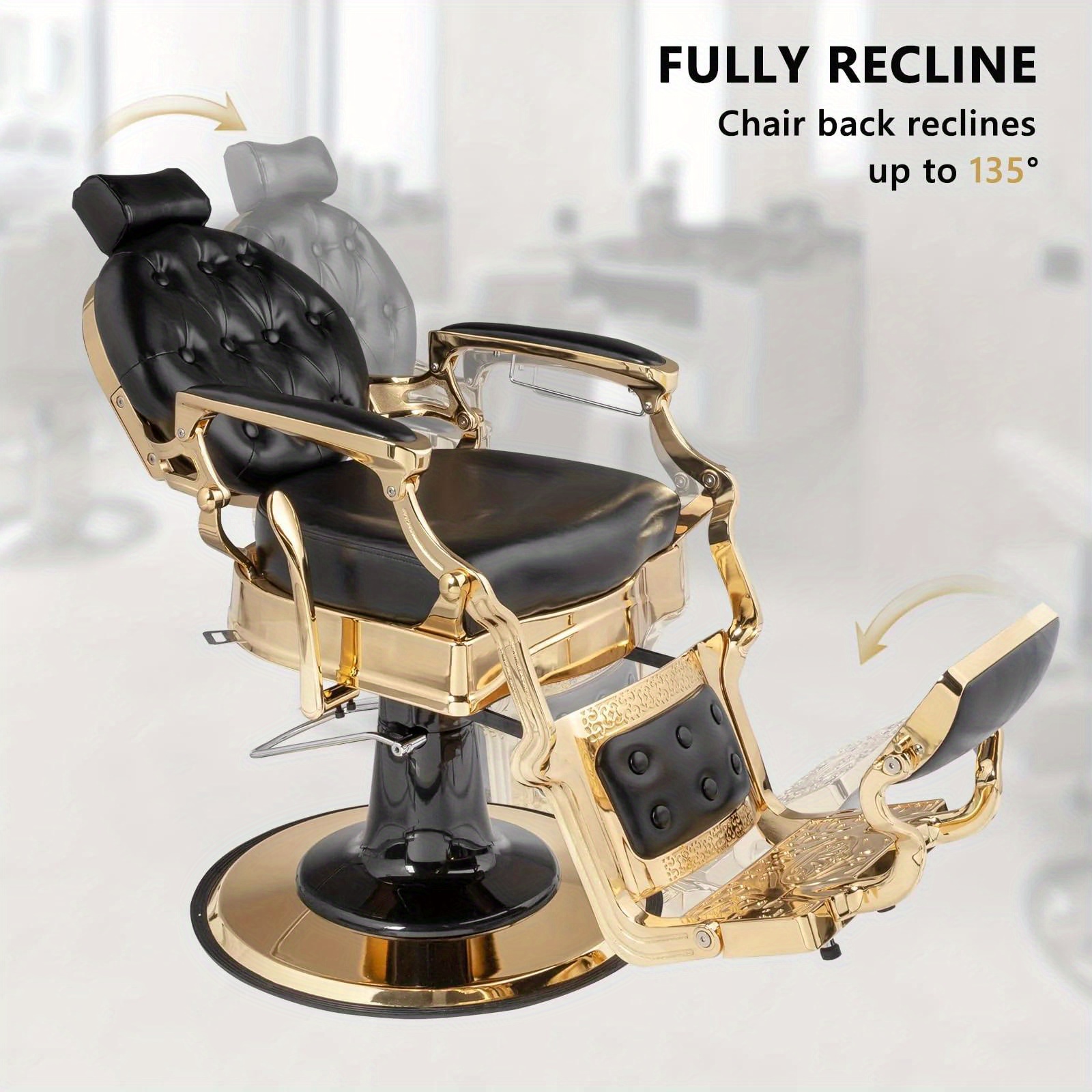 heavy   barber shop   chair hairdresser reclining   hydraulic multi function barber shop   shampoo hairdressing equipment with adjustable headrest for barber shop     barber chair barber chair barber Product details 0