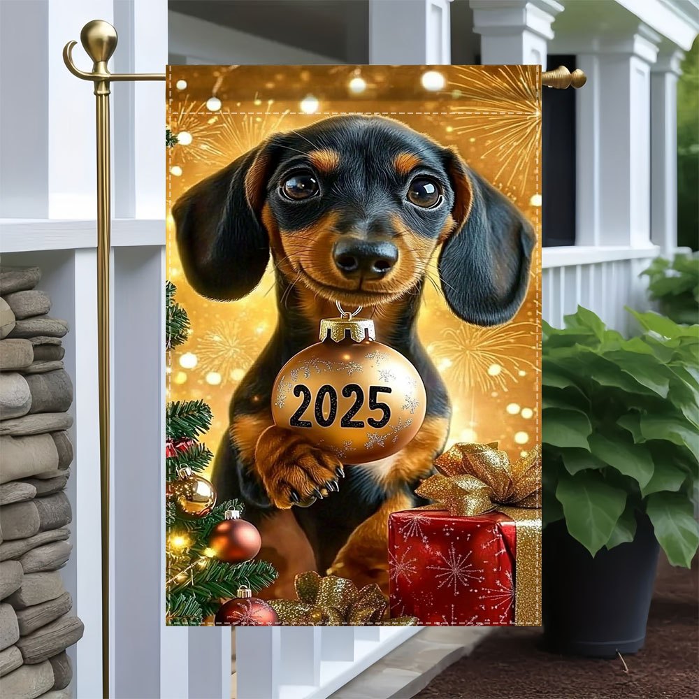 

1pc Polyester New 's Eve - Multipurpose Decor For & - No Needed - Christmas For Pet