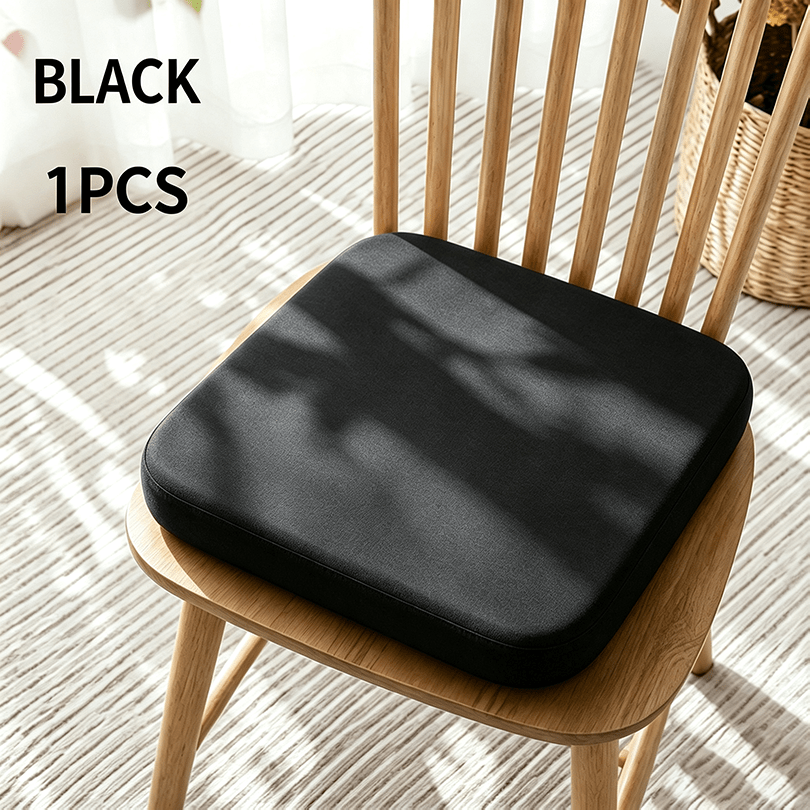 TEMU 1 Memory Cotton Cushion, Suitable For Office Sitting Cushion, Dining Chair Cushion, Comfortable Cushion, Suitable For Office Chairs, Car Seats,
