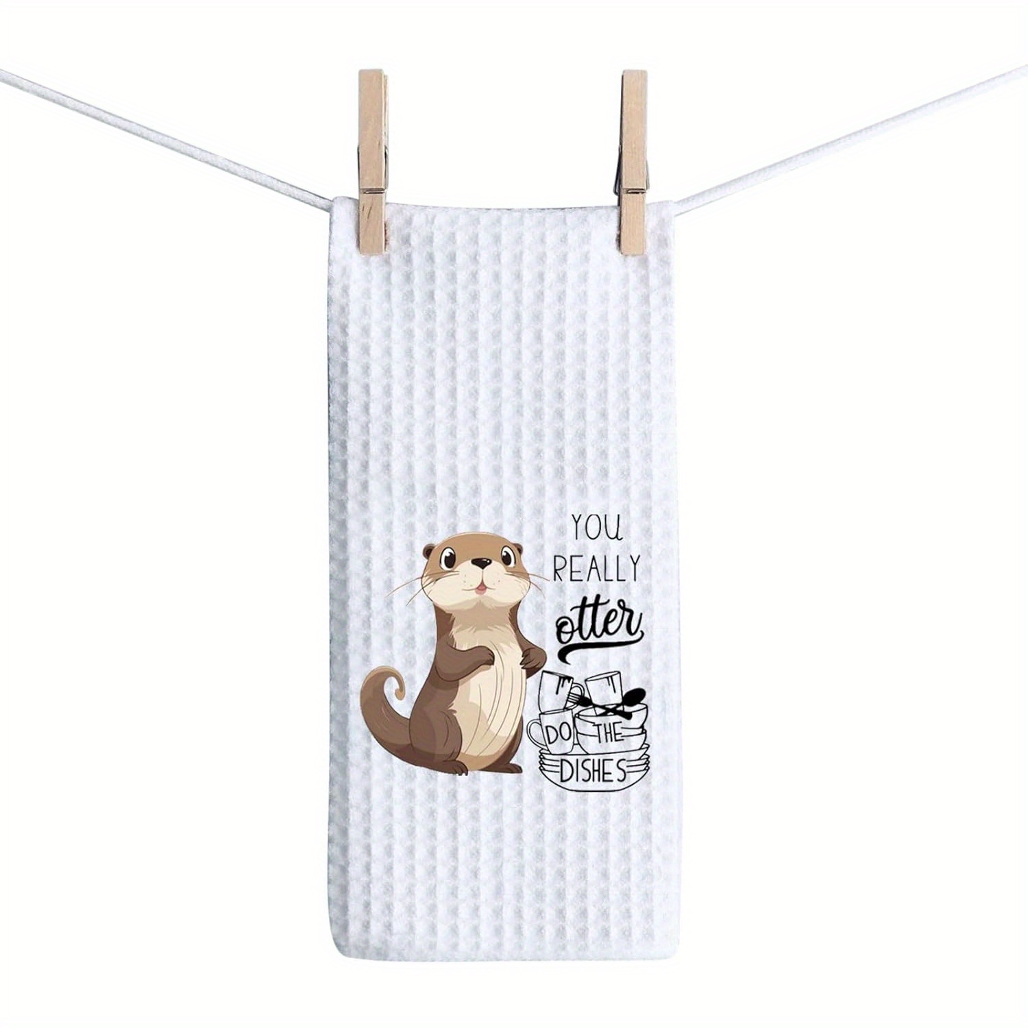 

Otter Kitchen Towel You Really Otter Towel Otter Lover Gift Animal Lover Kitchen Decoration Otter Tea Towel (otter Towel) 18x26inch