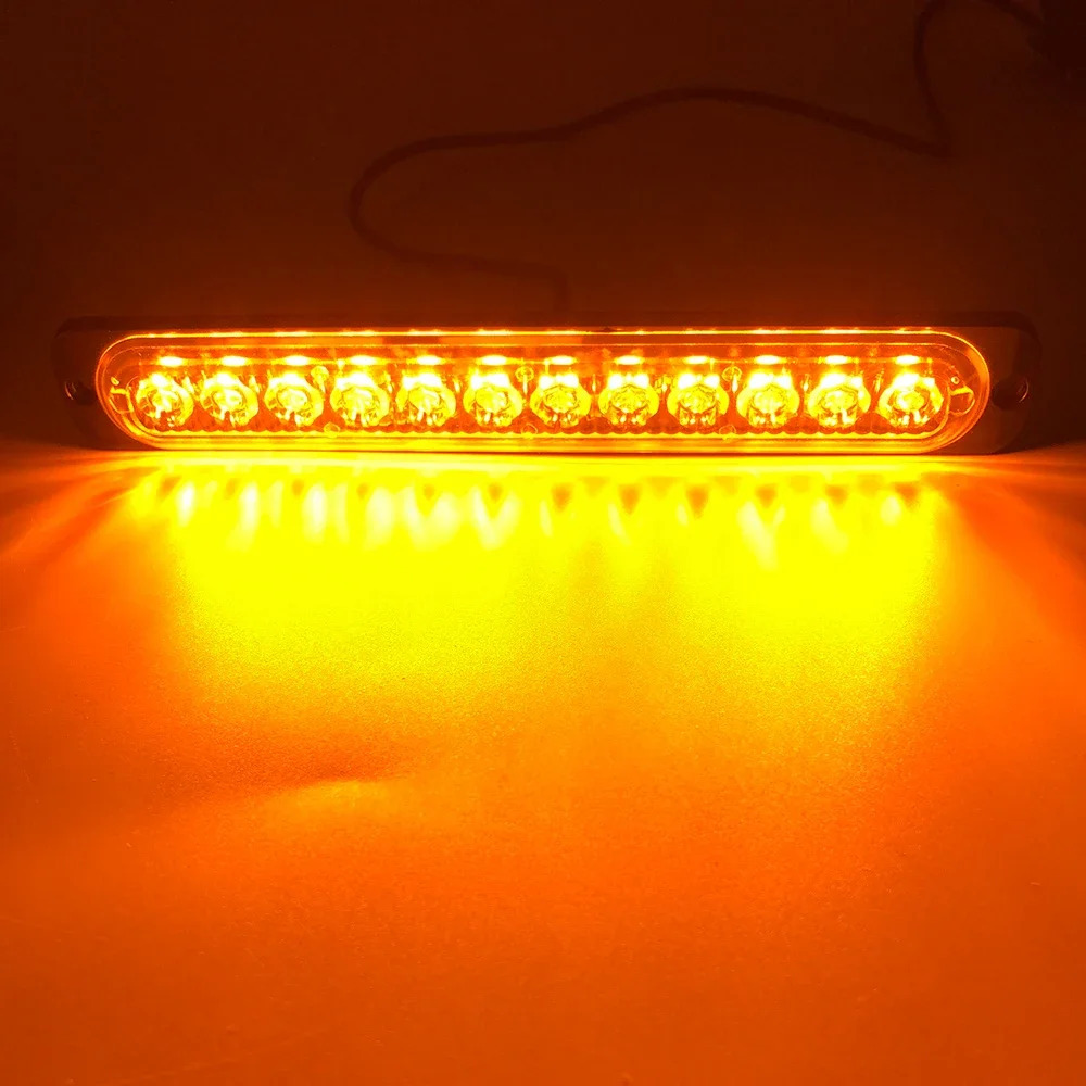 TEMU Neon Car Led Amber/white Light Strips: And Suitable For A Wide Range Of Vehicle Types, Without Battery