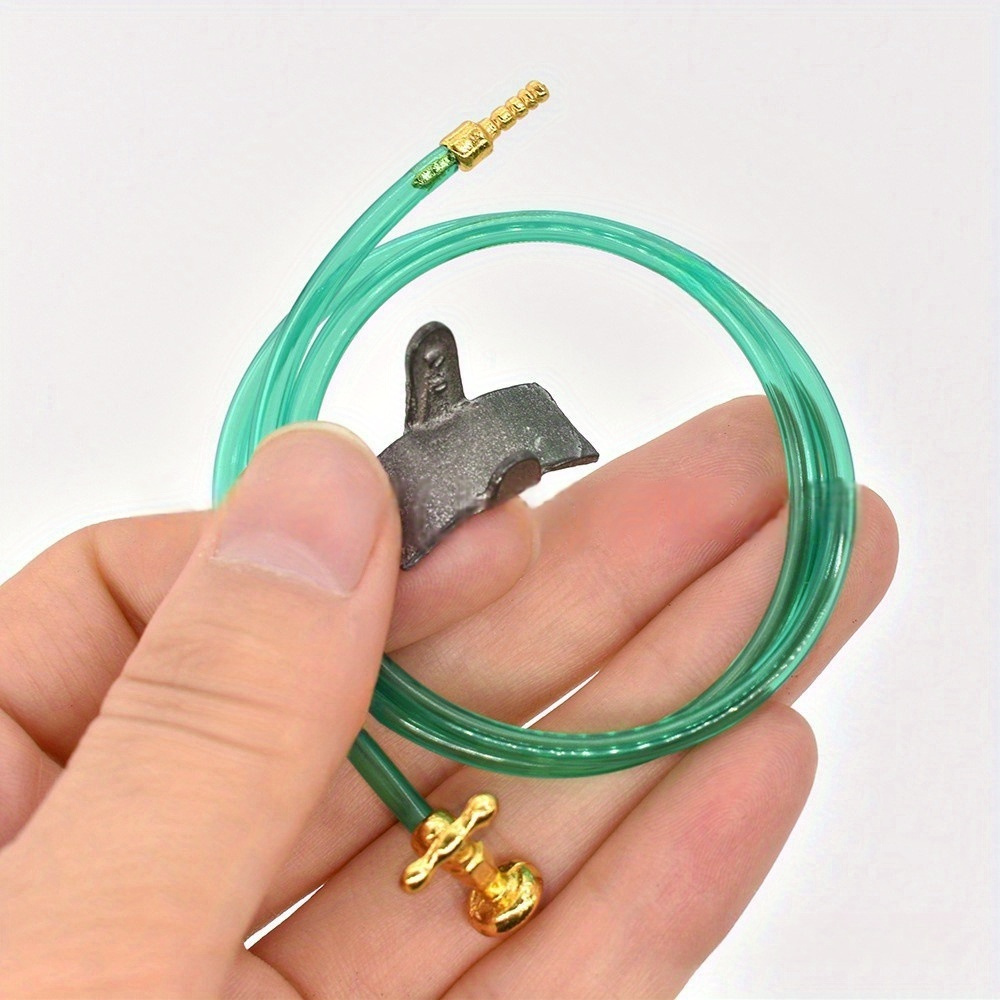 Exquisite Realistic Mini Garden Hose, 1:12 Scale Dollhouse Irrigation Pipe, Functional Plastic Outdoor Garden Decor