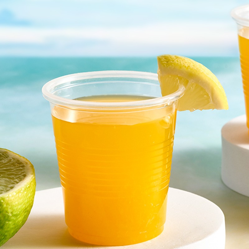 50 упаковок Clearplast 5oz одноразовых пластиковых стаканов, только ручная мойка, идеально для вечеринок, барбекю. детали 2