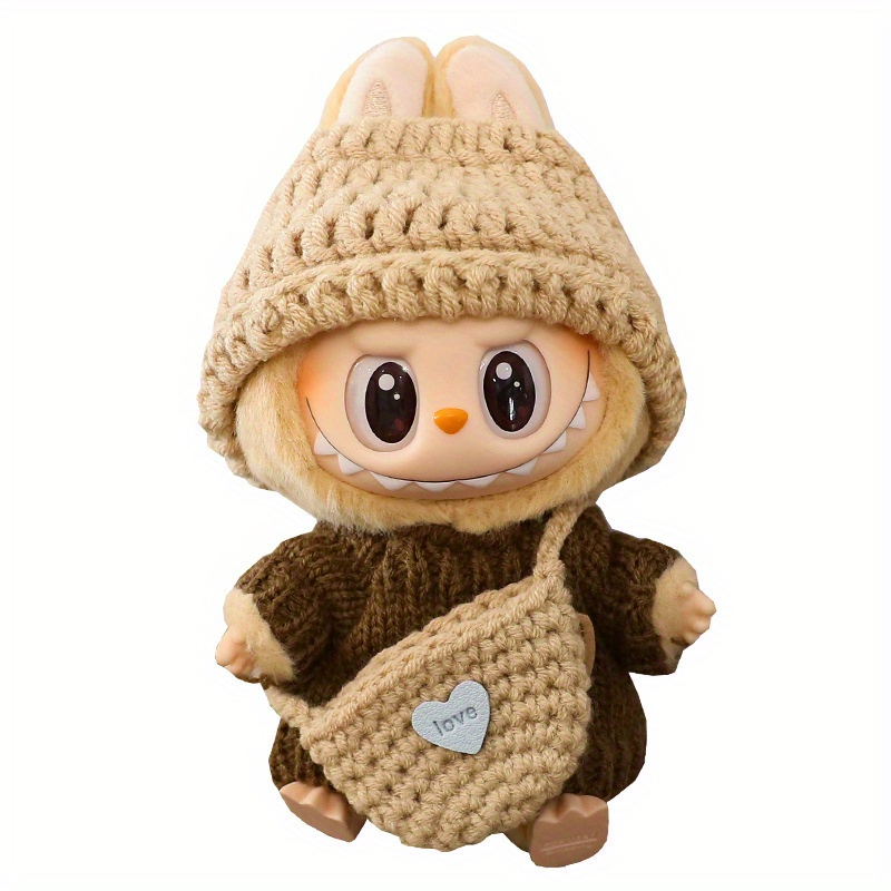 Handcrafted Crochet Labubu Fashion