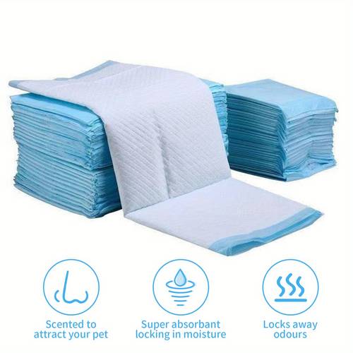 extra large thick dog pads 50 100 heavy duty puppy training pads super absorbent quick dry leakproof for homes cars camping 23 62 x23 62