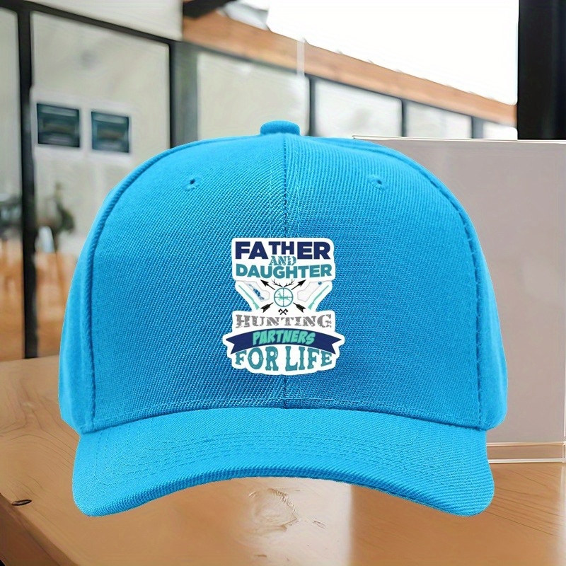 father and daughter hunting   t dad and daughter hunting hunters poster blue gift for hunter father and hunter daughter baseball cap trendy baseball cap for   ideal for everyday use