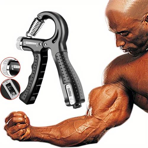 adjustable grip for arm training suitable for weights to 60 kg or 22 to 132 lb ideal for home workouts