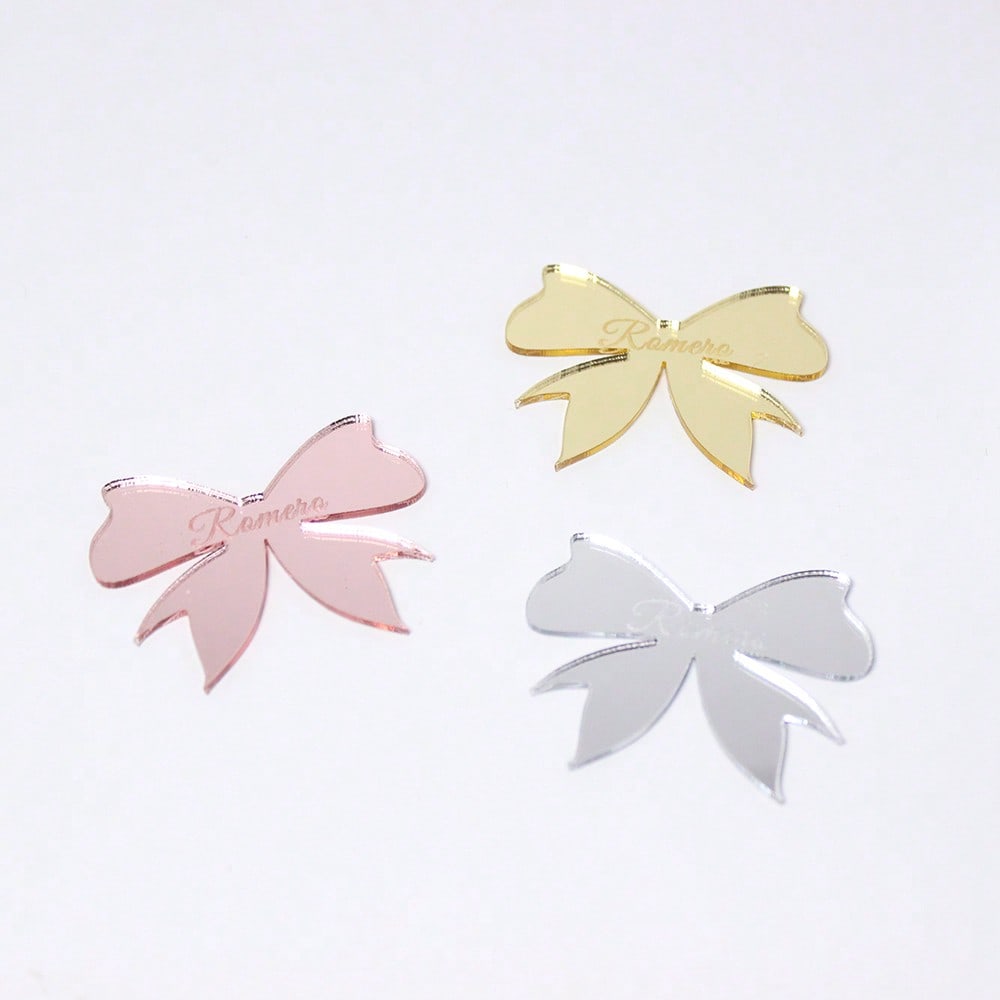 TEMU Set di 10 biglietti personalizzati per , ricordi con confetti in acrilico per matrimoni, etichette per bambini a forma di , etichette regalo e