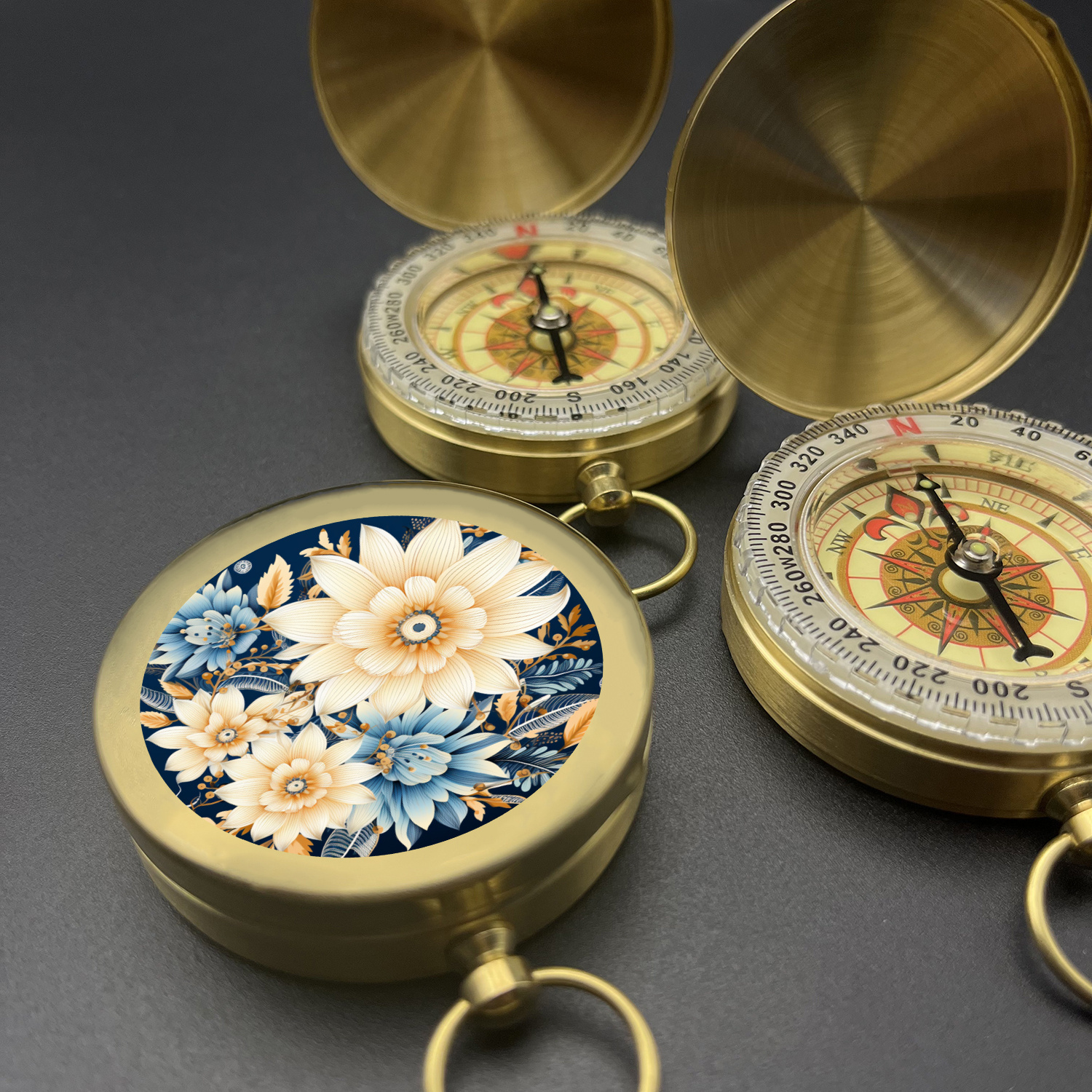 Classic Pocket Style Camping Compass for Outdoor Adventures