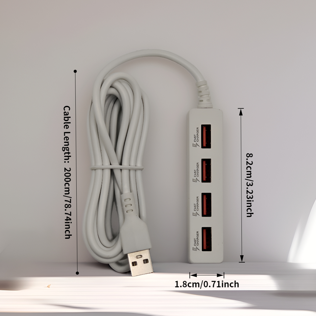 Extended USB 4-Port USB