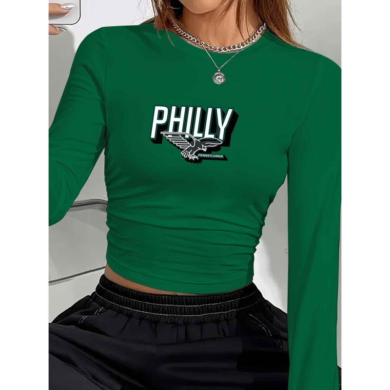 

With Eagle Women' Long Sleeve Shirt