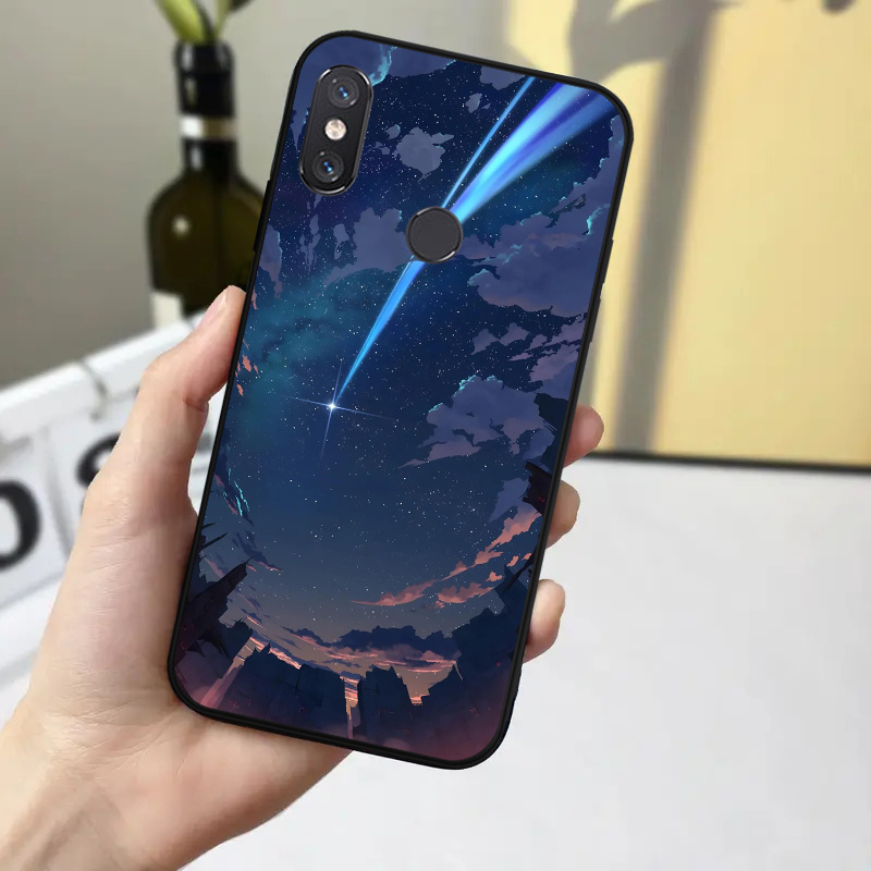 starry sky tpu soft matte protective phone case for xiaomi mi cc9 note  9e a3 9 8 explorer se  