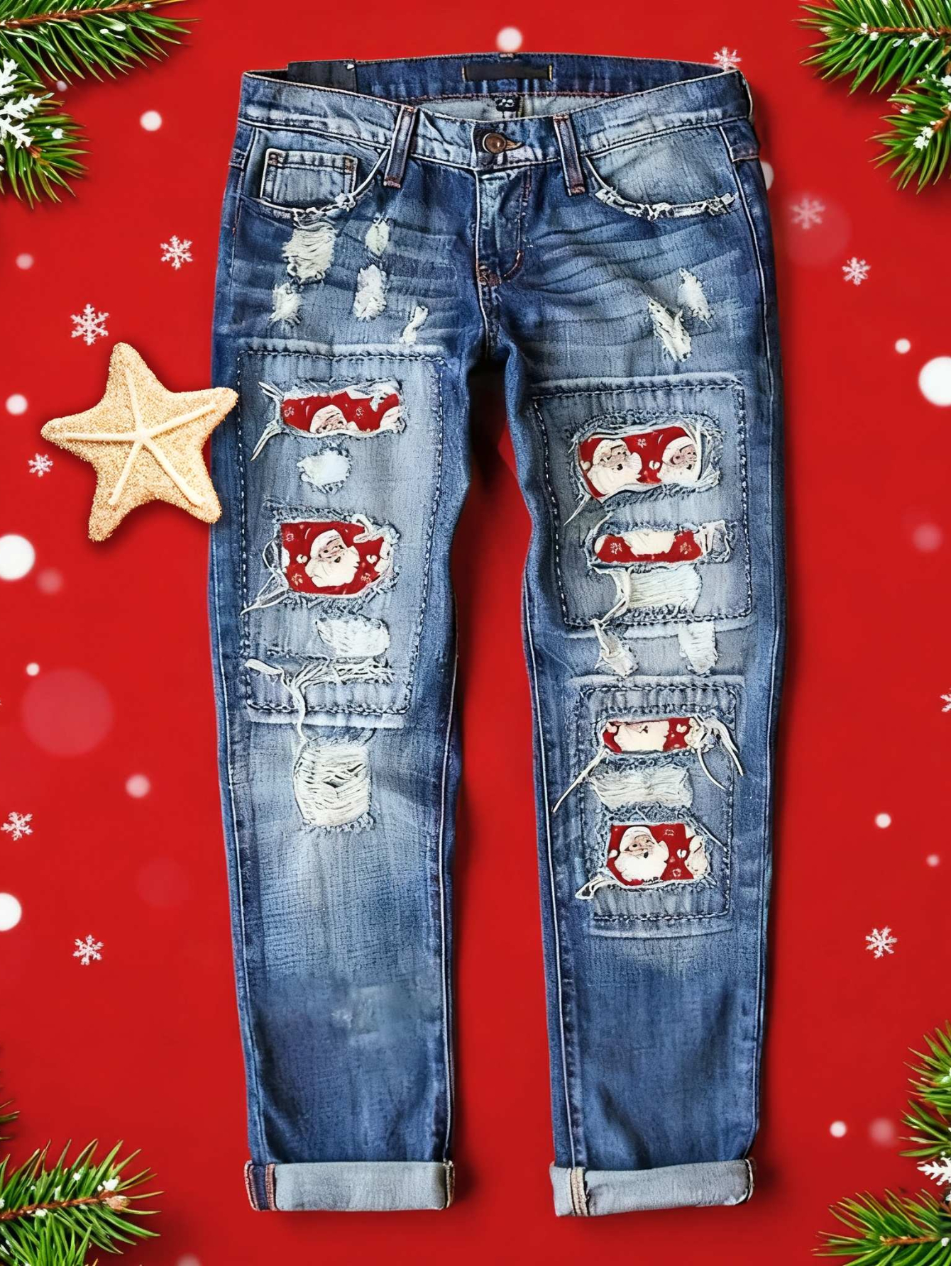 American Eagle Mickey Mouse Print Jeans Mickey Mouse Printed Jeans, image size:1340x1785
