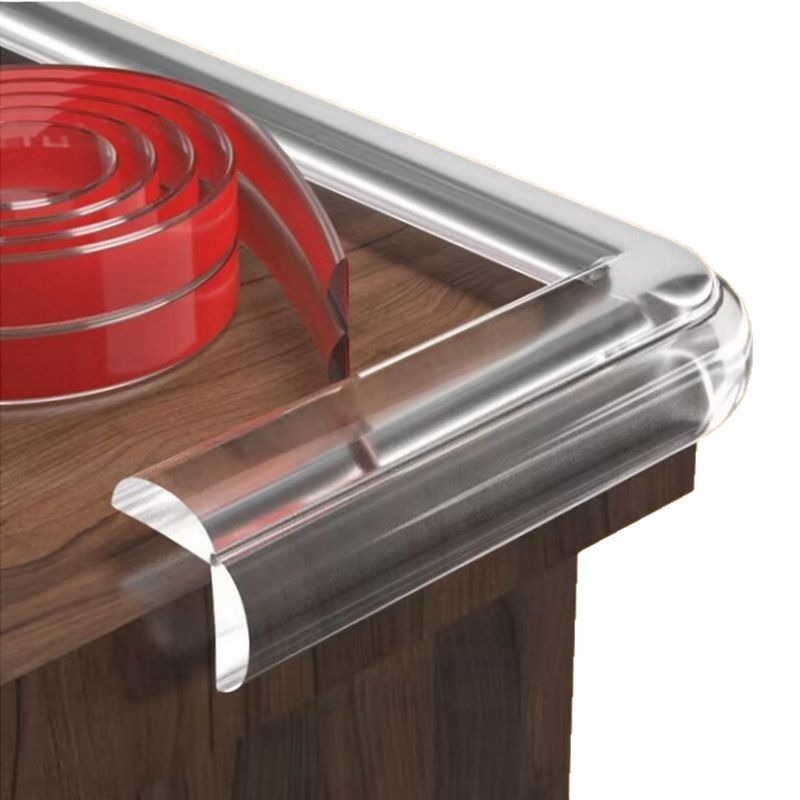 Clear Corner Guards, Transparent Edge Bumpers, Strong Adhesive Table Edge Protectors For Furniture And Cabinets