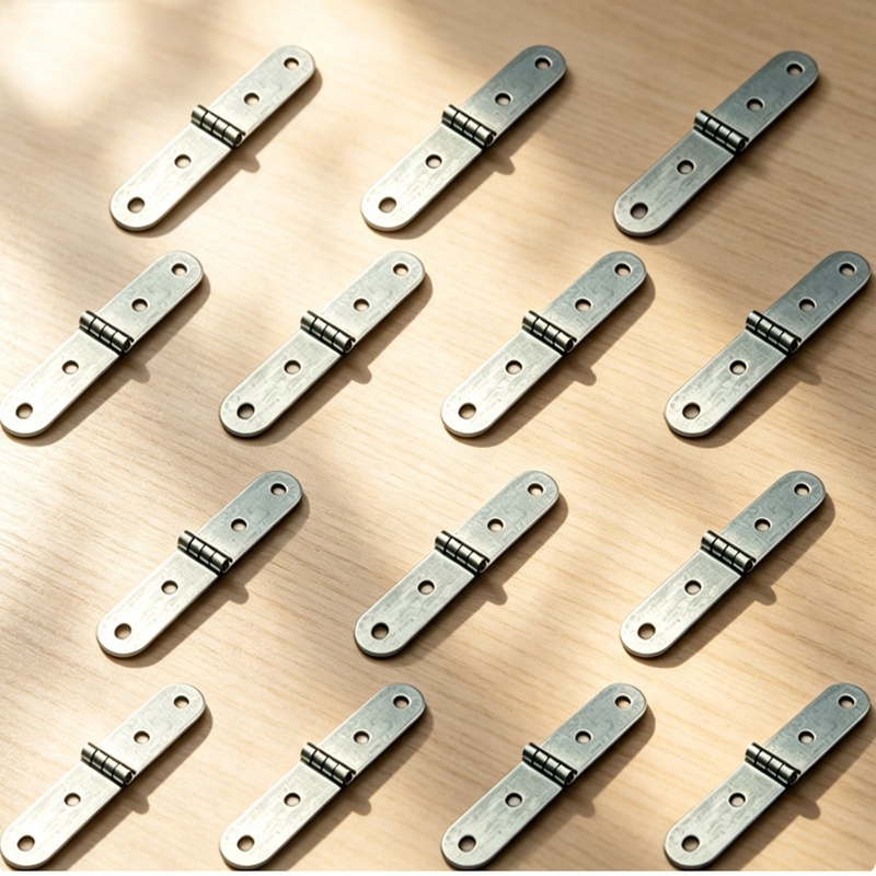 TEMU 14pcs Heavy-duty Folding Hinge 90 Degree Stainless Steel Hinge Wall-mounted Bracket Folding Cabinet And Wardrobe Hinge Anti-rust Hinge Workbench