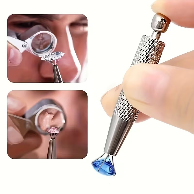 Precision 4-Prong Jewellery Tweezers for Small Parts