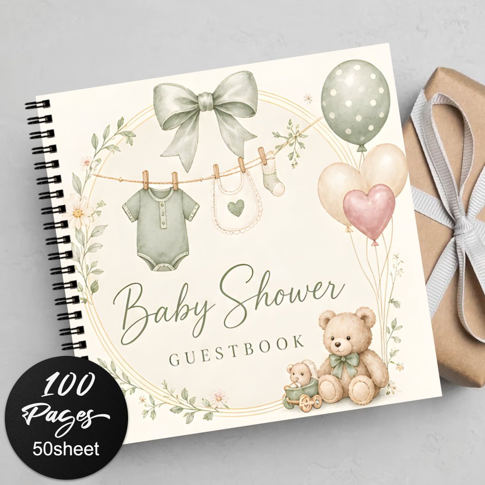 TEMU 1 pièce 'or élégant à motif floral et en peluche avec pages en langue italienne - Carnet de notes à spirale adapté pour les baby showers, ,