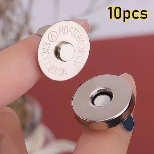 10pcs crossbody bag accessories seamless snap fastener invisible concealed press button