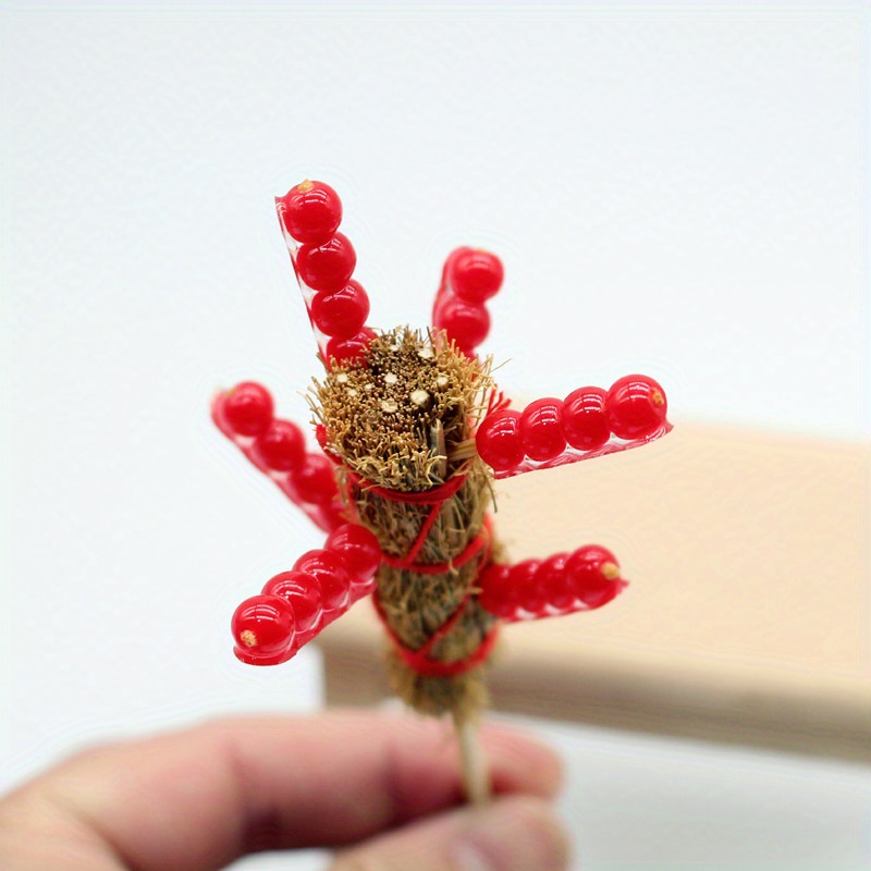 Food Play Ice Sugar Melon Stick ABS Material DIY House Scene