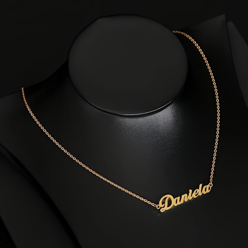 Custom Name Pendant Necklace - Personalized Jewelry Gift