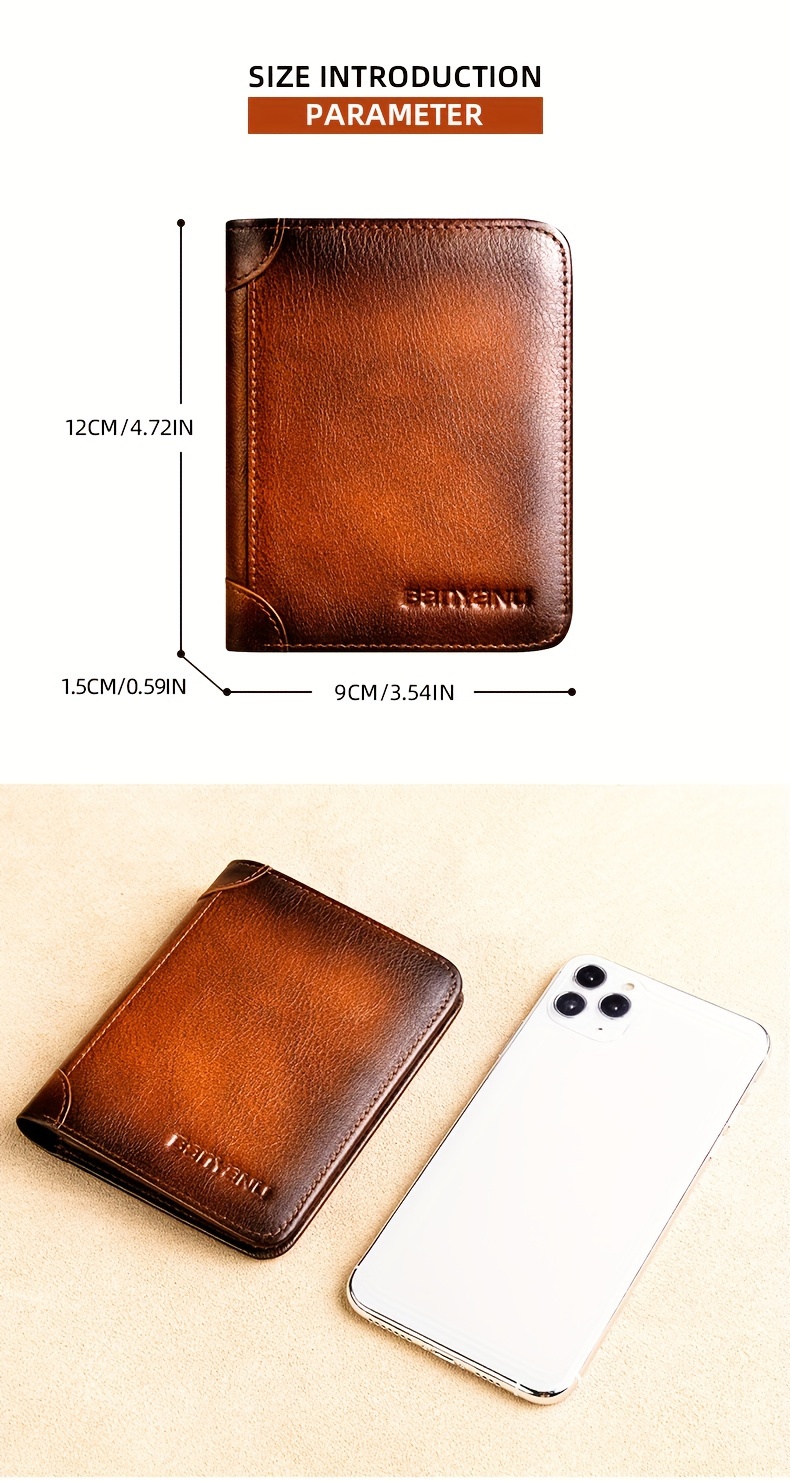 Casual style leather accessory