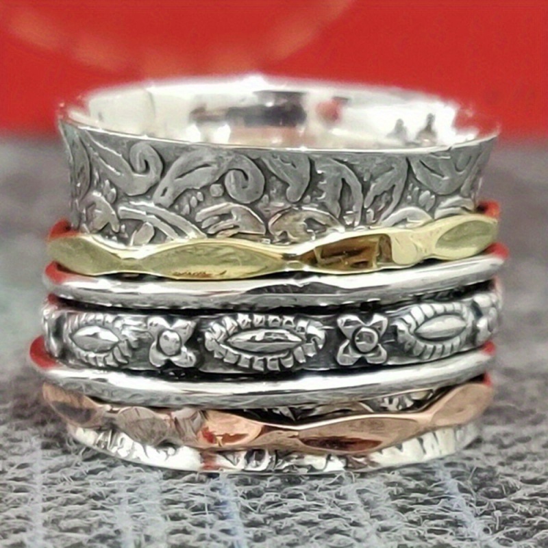 

1 Classic And Vintage With Patterns Party Holiday Christmas Gift Men's Ring