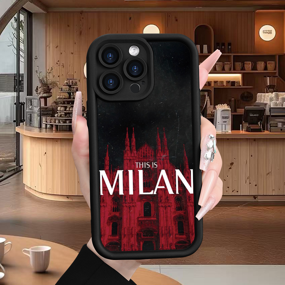 TEMU Custodia per telefono - una elegante e di fascia custodia per telefono fresca opaca anti-caduta con un bellissimo design a stampa architettonica
