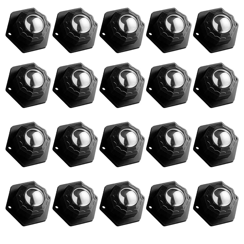 TEMU 20pcs Heavy Furniture Casters, 360-degree Rotation, Self-adhesive Pads Included, Smooth Movement For Heavy Furniture, Multifunctional Furniture