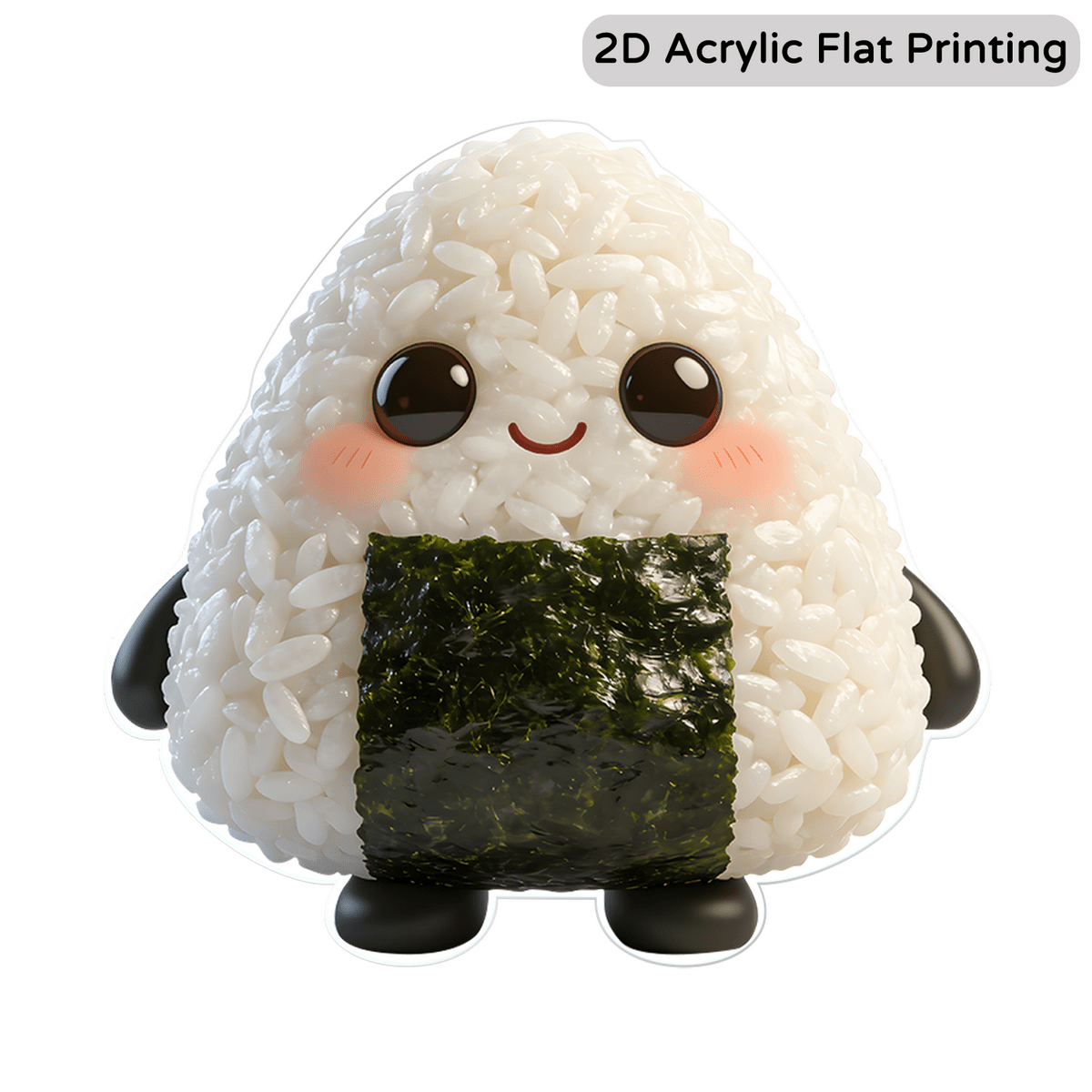 item picture activation 2d flat 1pc cute rice ball pattern fridge magnet suitable for   as a fun gift refrigerator decoration mailbox decoration   used for door frame   decoration japanese cartoon design birthday gift