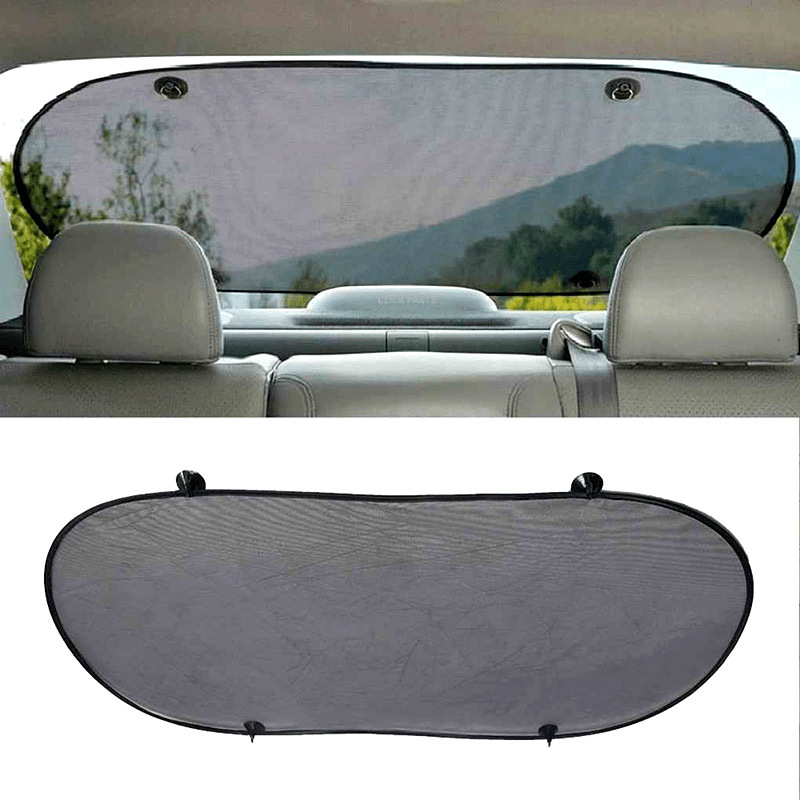 One-piece Universal Car Mesh Sunshade, Portable Foldable Sun Visor For Vehicles Parking Use