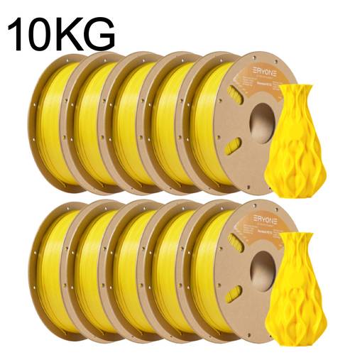 10 rolls 3d printer filament bundle suitable for fff fdm printers high speed semi transparent gradient multicolor with carbon fiber glass fiber reinforced easy high strength for 3d printing 1 75mm spool