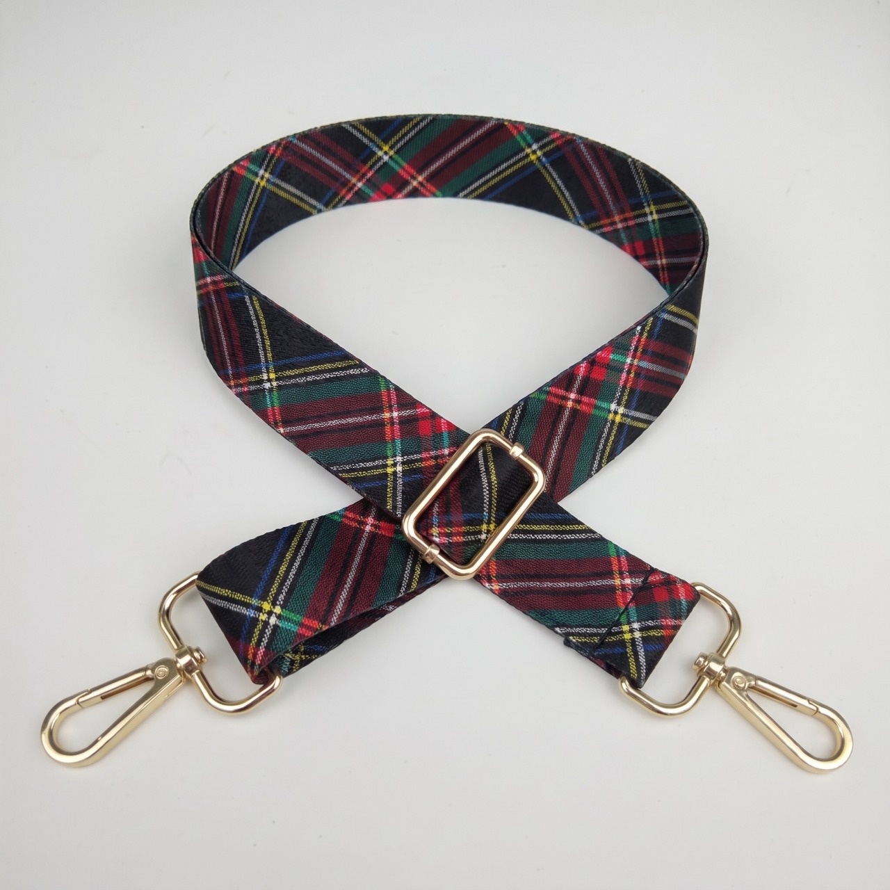 TEMU Wide Shoulder Strap, Checkered Print Pattern. Suitable For Handbags, Crossbody Bags, Single Shoulder Bags, And Other Types Of Luggage. Ideal For