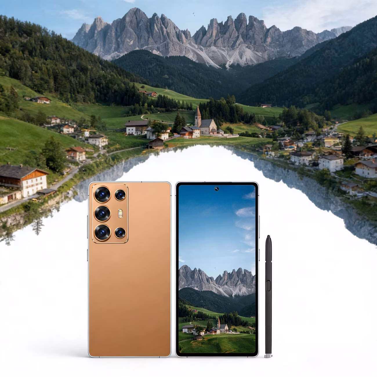 large screen smartphone 4gb 64gb storage high definition full screen lightweight and easy to carry recognition unlock precise gps navigation built for convenient operation in multiple colors Product details 1