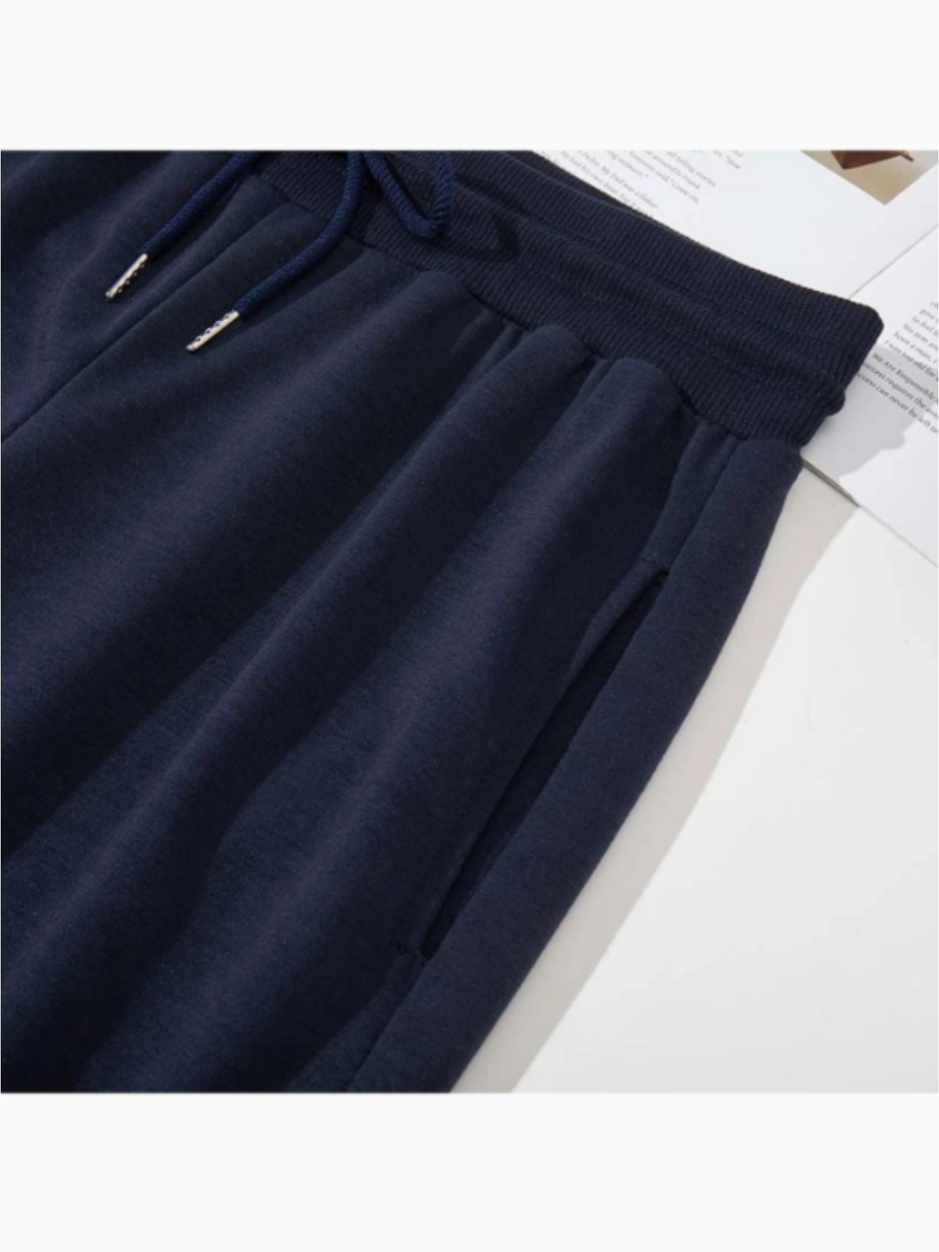 3pcs Men'S Casual Joggers with Elastic Drawstring Waist & Cuffed Ankles - 100% Polyester Knit, Loose Fit Print Athletic Pants for Gym, Running, All-Season Comfort (Grey/Navy/)