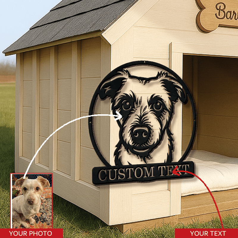 Custom Pet Portrait Memorial Art, Hand-Drawn Black & White Dog Sketch