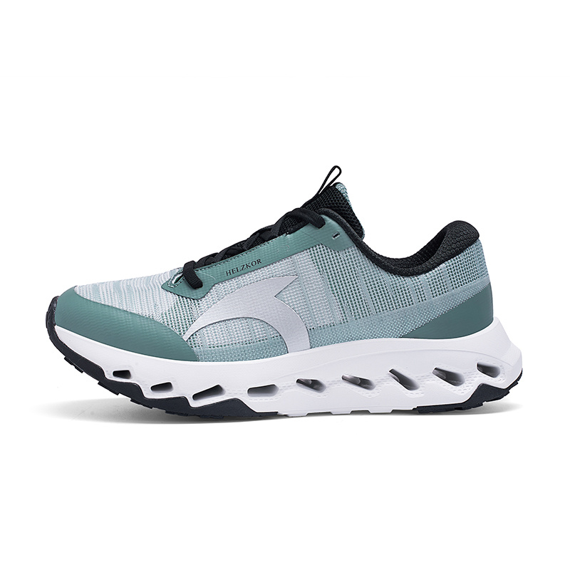 Men'S Comfortable Fashionable Durable Outdoor Hiking Running Shoes | Faux Upper, Rubber Sole, Fabric Inner, Lace Closure, Pointed Toe, Suitable for Casual and Sports, Solid Color, Low Top
