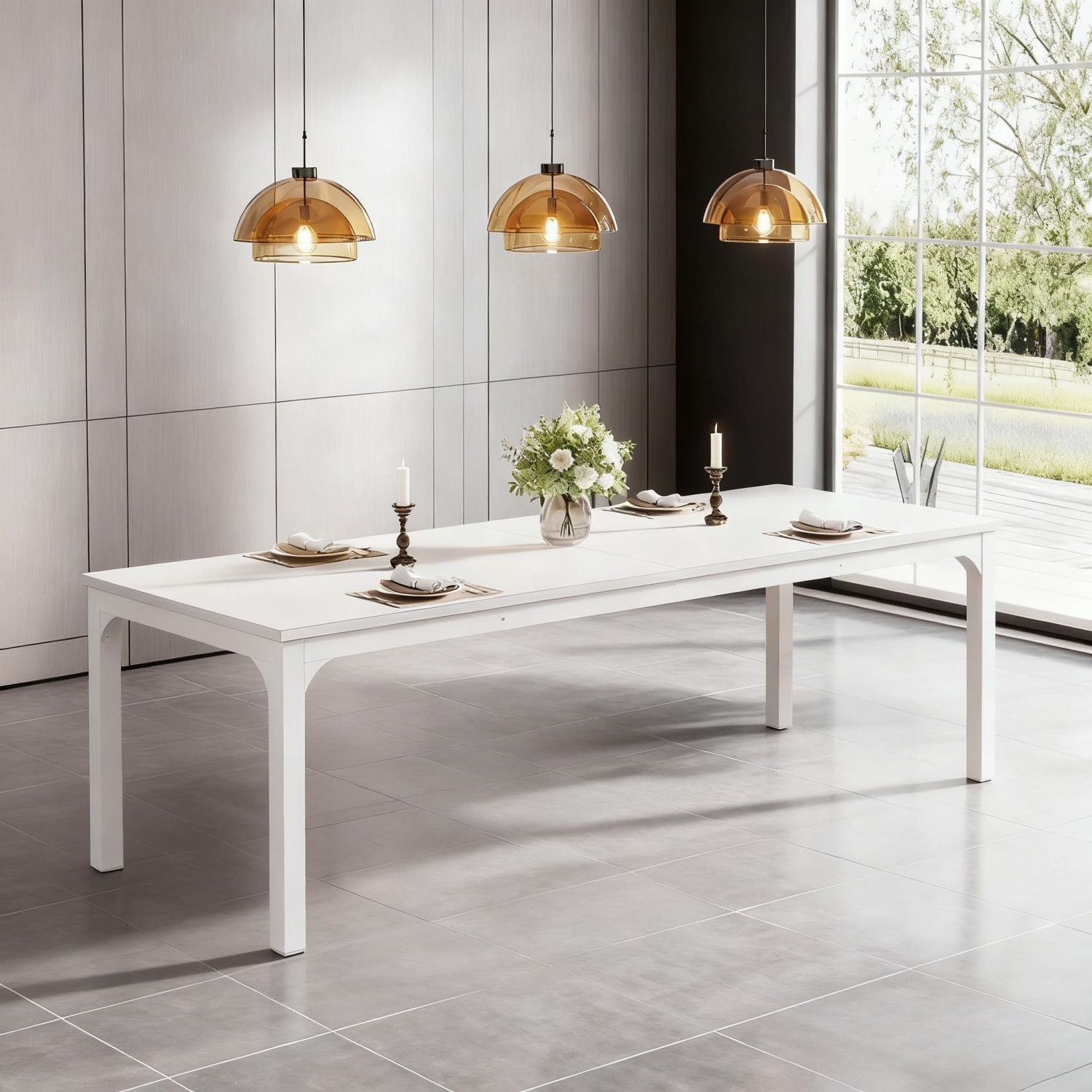 Rectangular Dining Table With An Industrial Style, Featuring Metal Legs, Accommodating 6 To 8 Individuals, Measuring 200 X 70 X 75 Cm, Ideal For The Dining Area, Kitchen, And , In