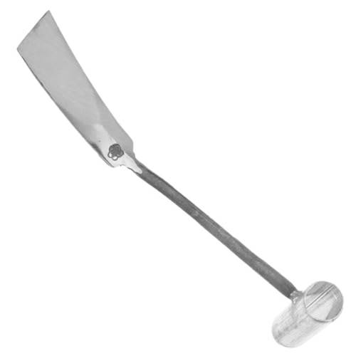 heavy duty garlic harvesting spade garden shovel heavy duty iron digging tool with transplanting weeding soil loosening trowel for winter gardening vegetables garlic planting manual