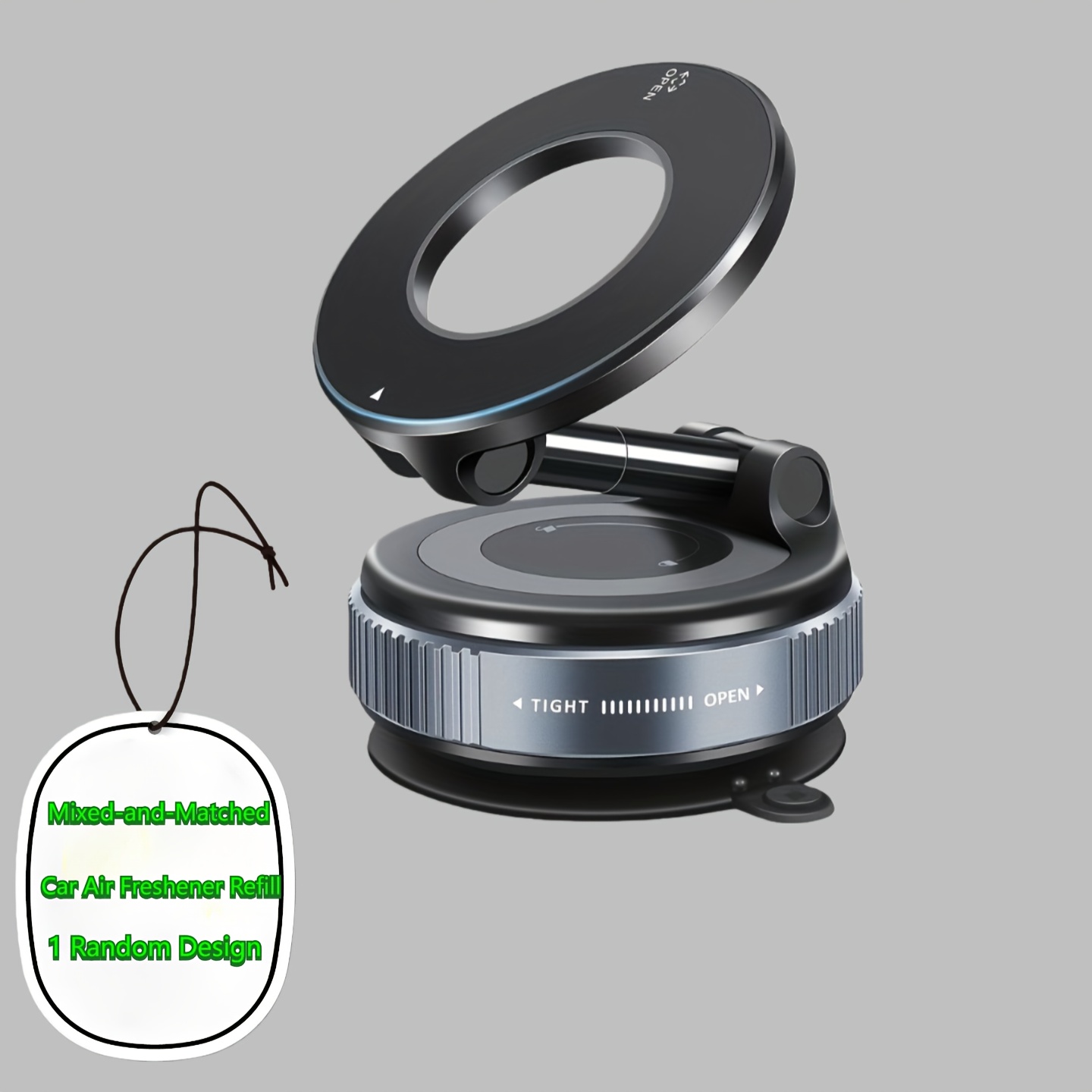 Practical A 360° Adjustable Magnetic Phone Holder, Suitable for Use on Car Dashboards, Compatible with Iphone 16/15/14/12 Series, Portable Foldable Car Phone Stand 19 A 360° Adjustable Magnetic Phone Holder, Suitable for Use on Car Dashboards, Compatible with Iphone 16/15/14/12 Series, Portable Foldable Car Phone Stand