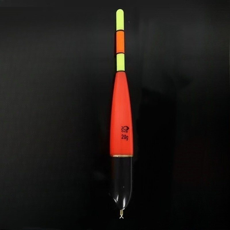 1pc Glow In The Dark Fishing Float Casting Bobber For Sea Rod Sliding Float Thick Float Shape Float, Without Battery