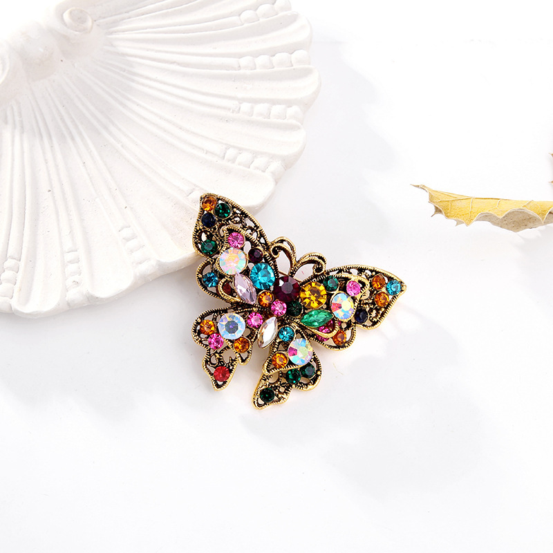 elegant   brooch pin colorful   insect corsage for women men novelty fashion accessory by   details 3