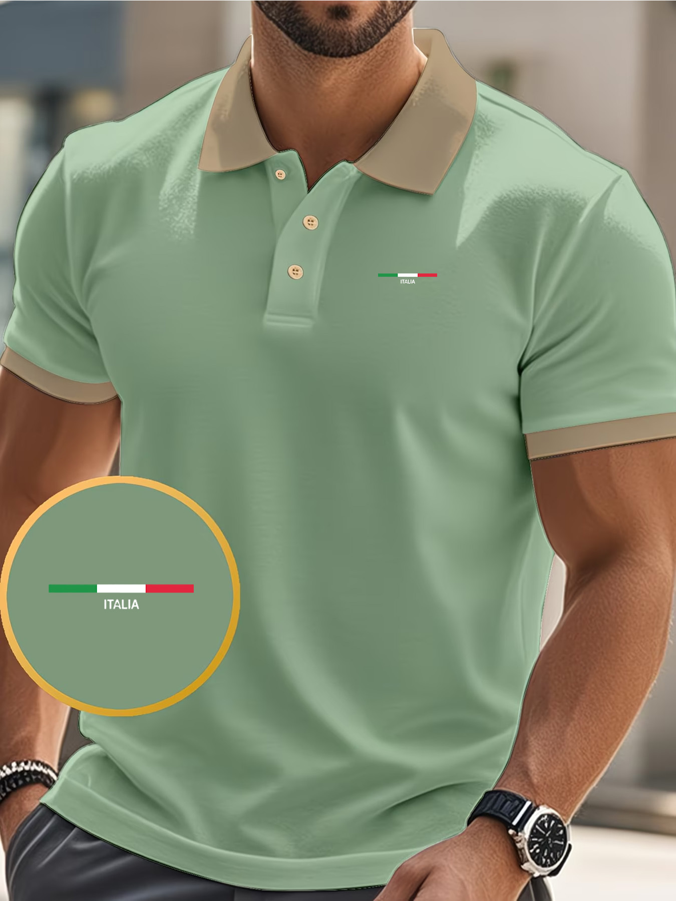 italia high-end herren klassisches mode sport freizeit kurzarm poloshirt,   und atmungsaktiv, schnelltrocknend und feuchtigkeitstransportierend, weich und hautfreundlich, multifunktionales poloshirt für herren entworfen,   als geschenk zx1511