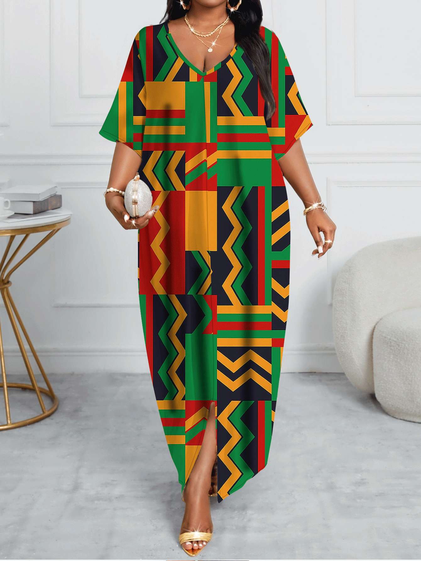 special dresses for special occasions African Print Agbada Dress main image 0