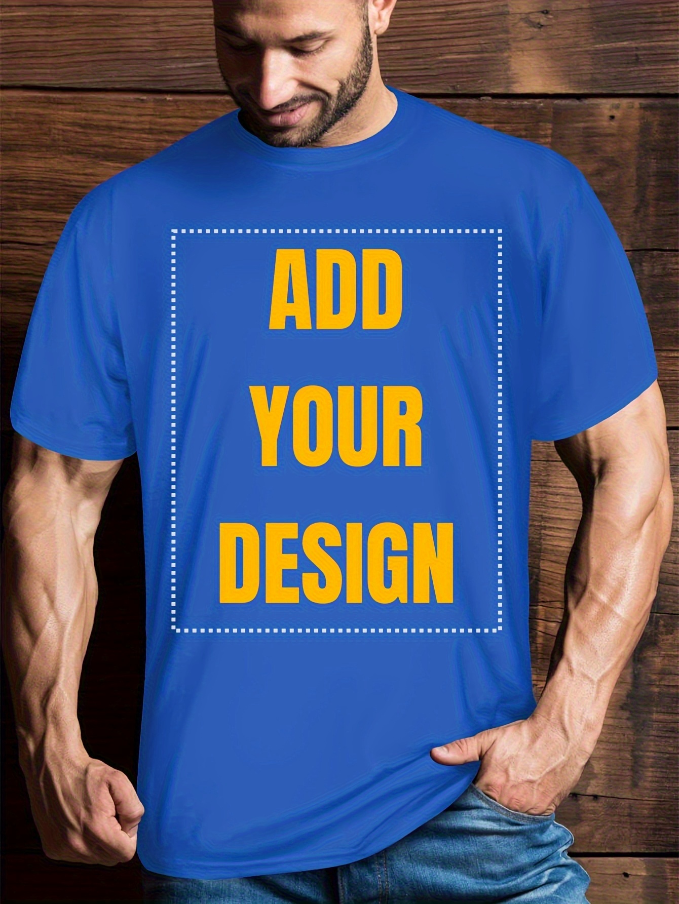 custom mens t shirt 3  print short sleeve quick dry breathable fabric ideal for team building dance groups and couples machine washable crew neck casual workwear personalized design lightweight and comfortable corporate team gear
