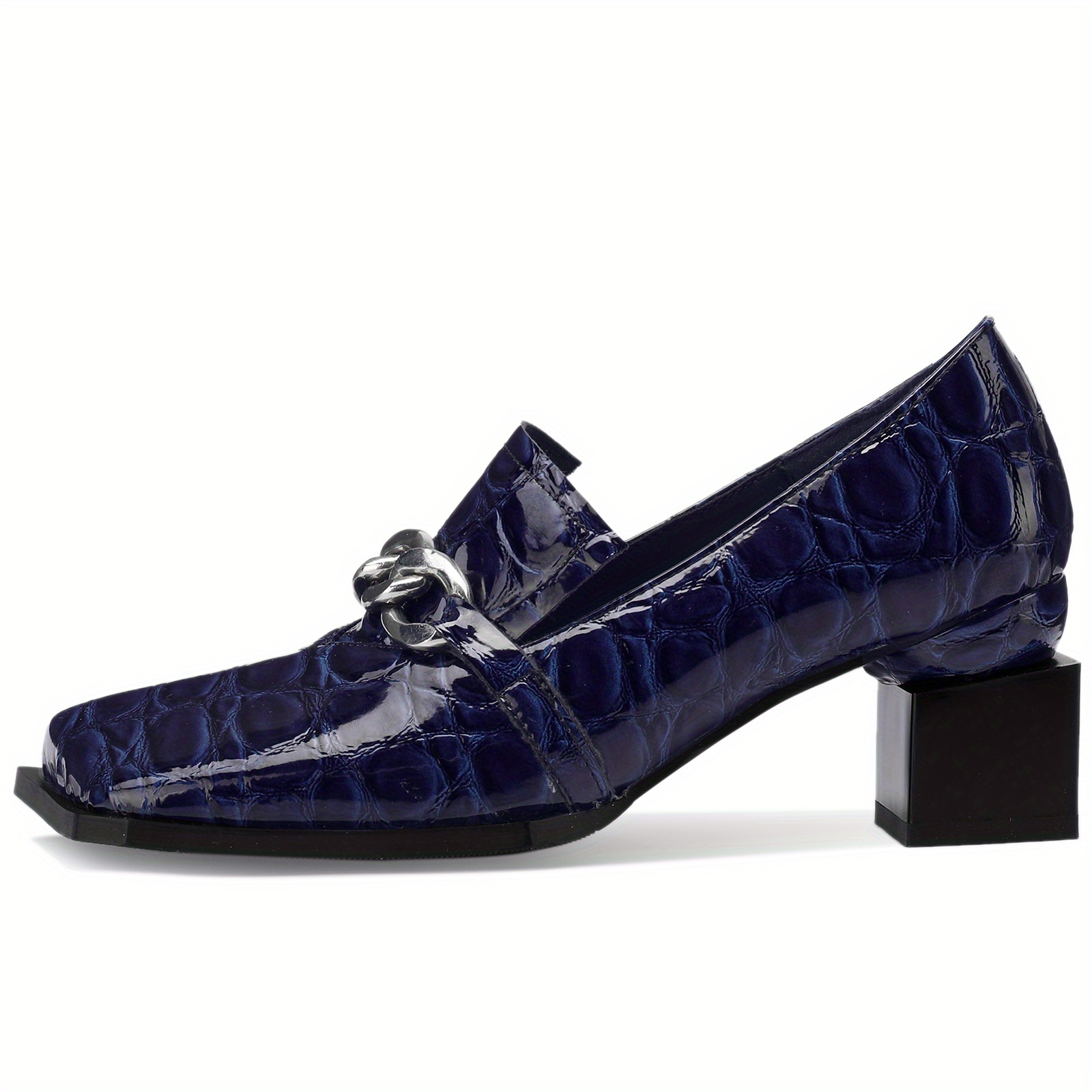 靴 meltthelady square loafer Amazon.com | LEMUTISME Women's Trendy Square Toe Matte