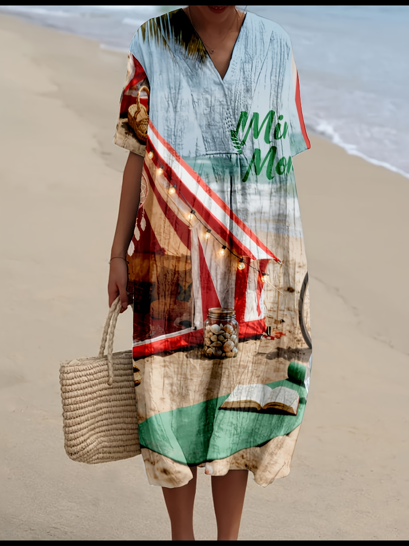 tent dress sold on Temu United States