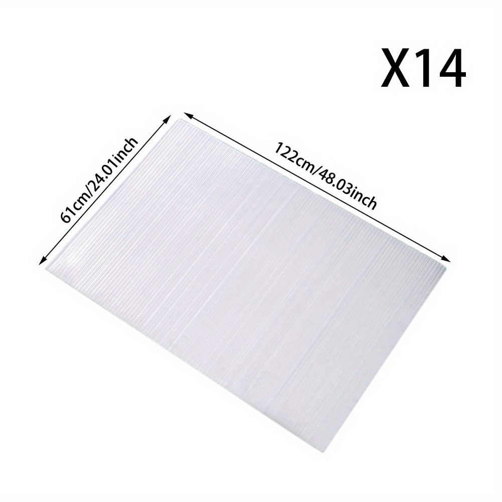 6 12 14pcs courtyard planting   transparent roof   sunshine panel awning transparent flower succulent insulation temporary movable shed hollow double layer 60 96 121 92cm 60 96 60 96cm garden houses 14pcs 60 96 121 92cm 0