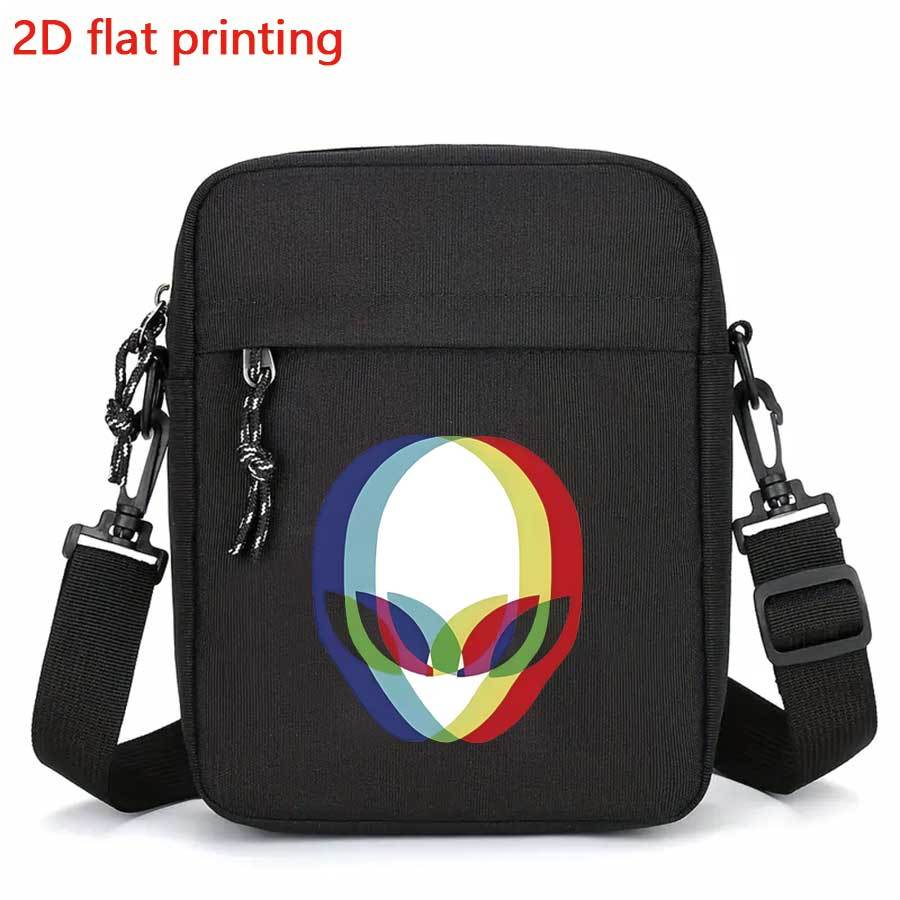 TEMU Men's -themed Crossbody Bag With Detachable Strap - Large Capacity Backpack/handbag With 2-in-1 Design, 2d Flat Printing Face & Ufo Graphics,