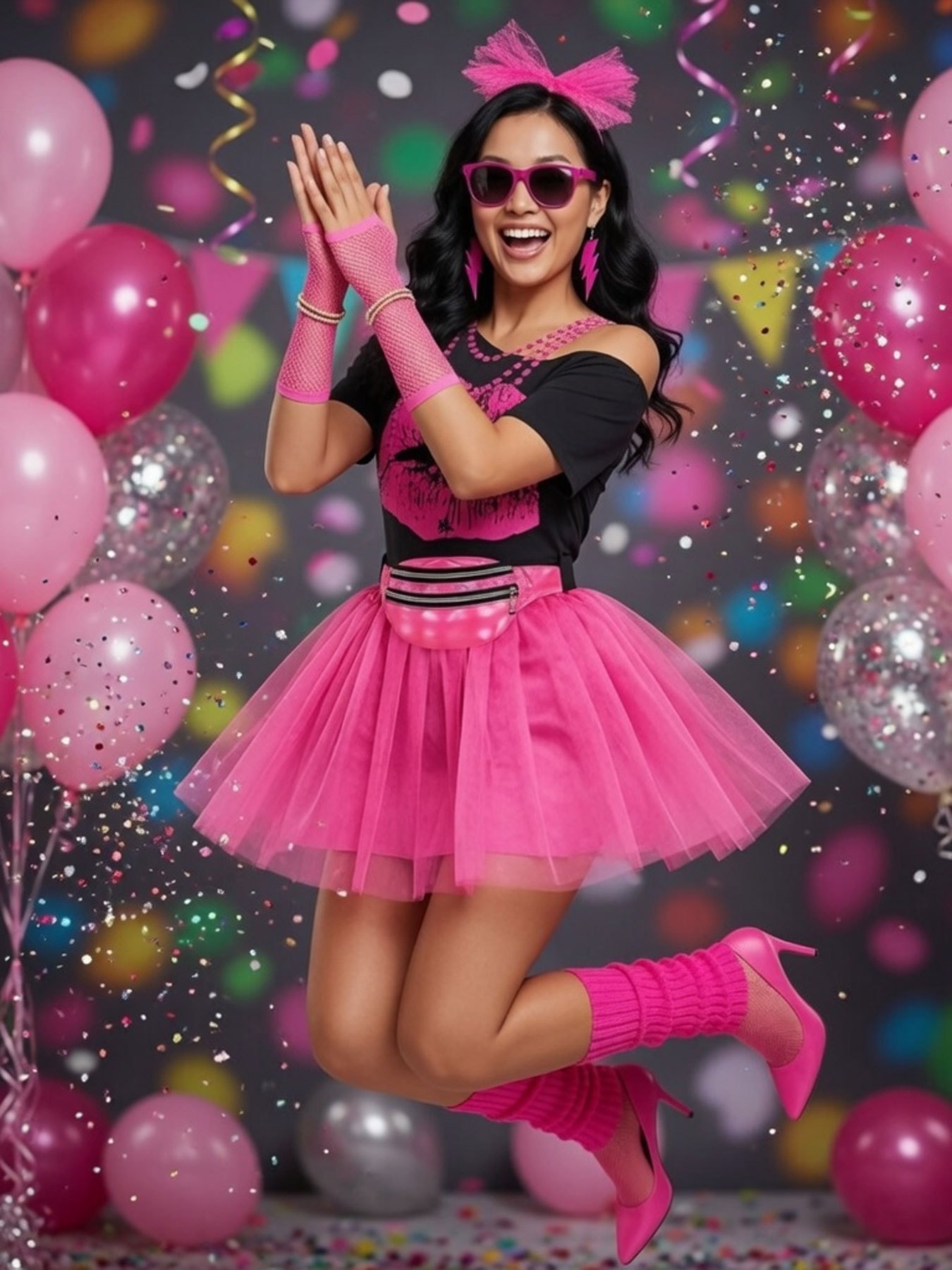 80s 90s outfit womens costume set 80s womens accessories t