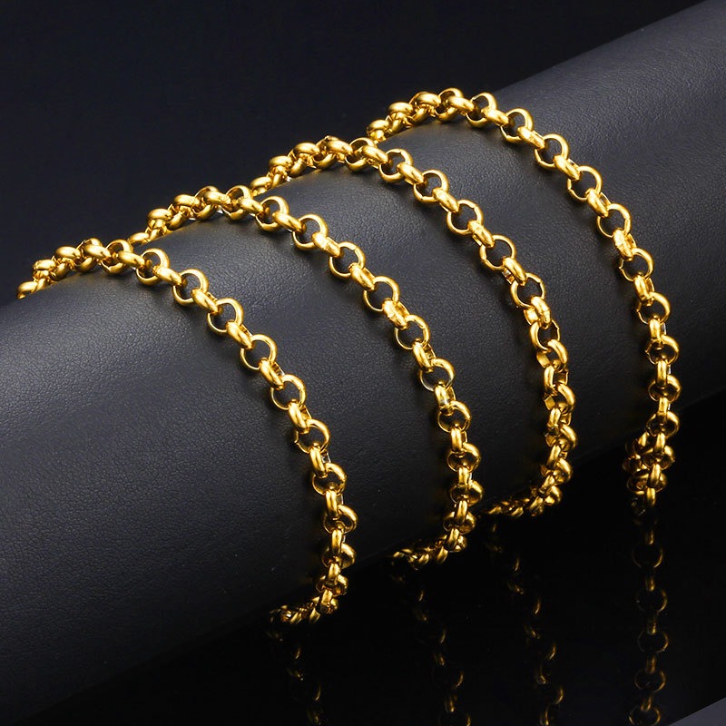 DIY Square Box Golden Base Necklace, Stainless Steel